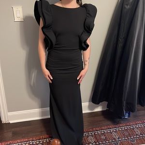 Black formal gown